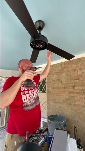 Ceiling Fan Installation – Full Time-Lapse