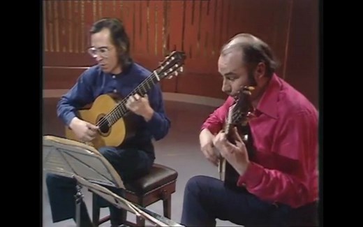 Julian Bream and John Williams plays La Vida Breve Best Quality Video 1973_v720P