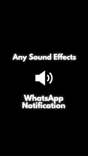 Sound Effect - WhatsApp Notification #soundeffect #sound #sounds #anysoundeffects #soundeffects #soundviral #soundtrack #effect #effects #fy #fyp #fypage #foryou #foryoupage #usa #tiktokviral #viral #viralvideo #voiceeffects #sfx #whatsapp #whatsappstatus #notification #notifications