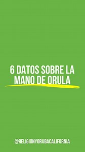 6 datos importantes sobre la MANO DE ORULA! Si quieres iniciar en la santería la mano de orula es una muy buena opción 🏛️🔰Es una ceremonia en la que conocerás información sumamente importante para tu vida y cambiará la forma en que llevas tu día a día. Si quieres iniciarte mira este video. Bendiciones y larga vida 🙏🏻🥥🕯️ California - Estados unidos 📍🇺🇸#santeria #santeriacalifornia #religionyoruba #babalawo #babalawocalifornia #eeuu #santeriaestadosunidos #usa #santeriausa | Religion yoru