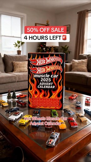 1.9K views | Start your engines this Christmas!  This advent calendar brings 24 days of muscle car surprises. Hang them, collect them, love them!   #MuscleCarAdvent #ChristmasCountdown #CarLoverGift | Meritmajor-D | Facebook