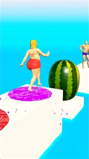 Squeezy Girl Fun Reverse Jumping Gameplay24 #squeeze #usa #shorts #gameplay