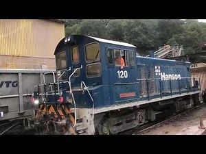 EMD SW1001 switcher whatley quarry