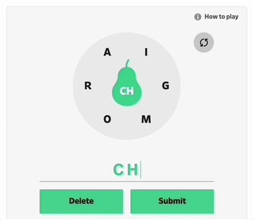 Did you find this word in yesterday's Pears? 👀 Play again today! slate.com/pears | Slate.com