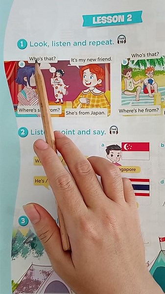 Học tiếng anh lớp 4 Unit 1 Lesson 2.1