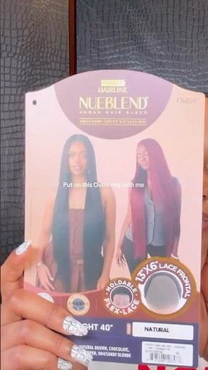 *NEW* Outre! NUEBLEND HHB-Straight 40” Watch Me Put Her On!
