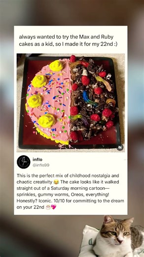 The Max & Ruby Cake Glow-Up! #memes #usa #funny