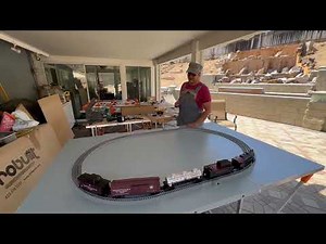 Model Railroad Layout - Modular Table Demonstration