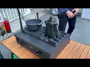 ジャパンモビリティショー2024：水素コンロの実演展示