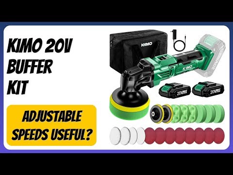 REVIEW (2025): KIMO 20V Buffer Kit. Features.