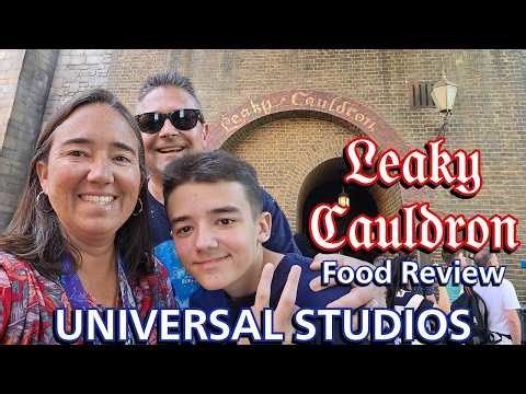 The Leaky Cauldron Dining Review! Universal Studios Florida!