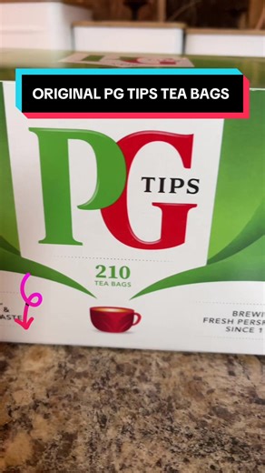Original PG Tips Tea Bags #originalpgtips #pgteabags