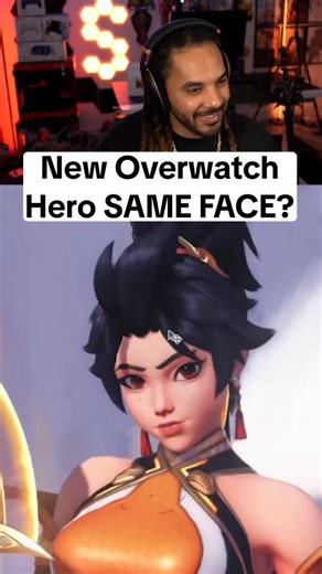 When Every Character has the SAME FACE! 🤣 Overwatch’s New hero Anran face swap react #overwatch #overwatch2 #ow2 #marvelrivals #reacts | Sarthe