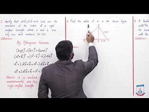Class 9 - Mathematics - Chapter 15 - Lecture 1 - Ex (Q1-8) - Allied Schools