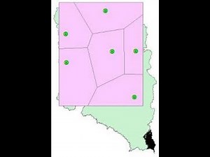 ArcGIS Tutorial for Beginners (Part: 5): How to Make Thiessen Polygons in ArcGIS |ArcGIS|