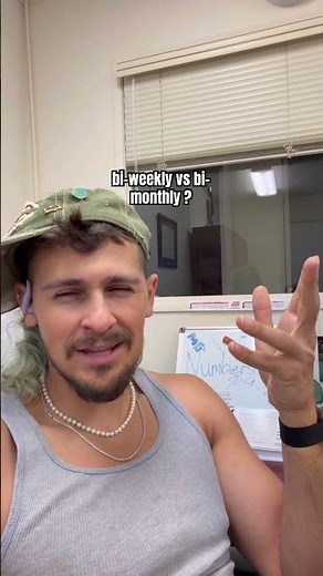 what does the term bi-weekly mean?