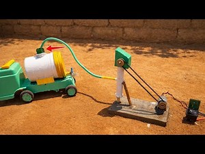 Amazing DIY Water Pump with Mini Tanker | High Pressure Homemade Pump Machine Build Step-by-step