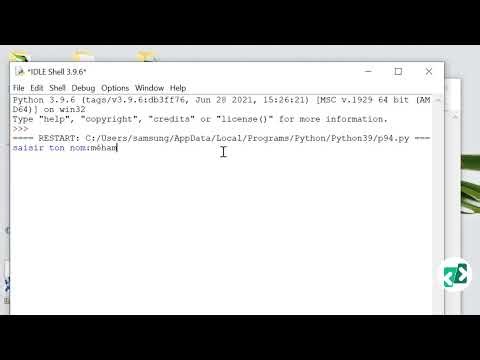 Python Cours 1: Installation du langage Python et son environnement de développement :Thonny