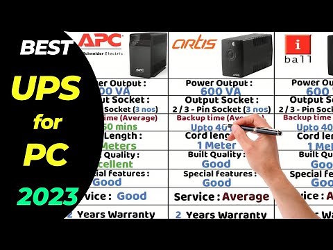 Top 10 Best UPS Brands for PCs in India 2023 | Protect Your Computer with These Reliable Brands