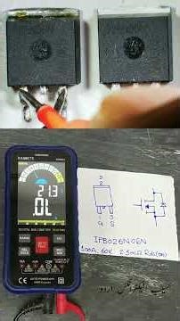 How to Test MOSFET | Good vs Bad MOSFET | MOSFET Testing with Multimeter #shorts