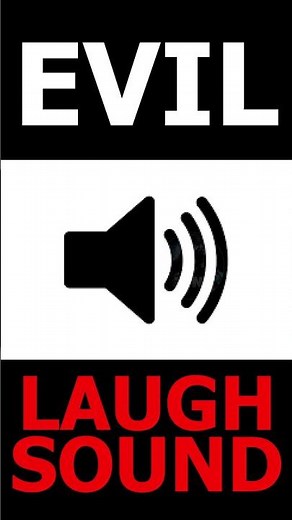 EVIL Laughter - Sound Effect #evil #laugh #sounds