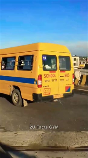 This Is Why School Bus Are Yellow In Colour 😲 #shorts #viral #reels #trending
