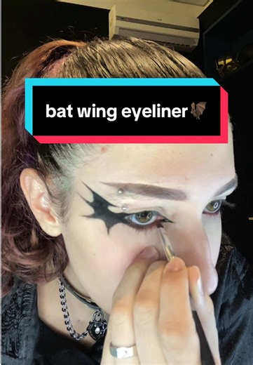 Bat Wing Eyeliner Tutorial for Gothic Looks