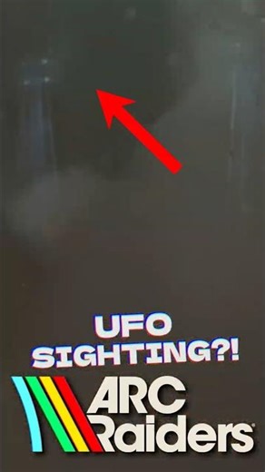 I Saw a GIANT UFO in ARC Raiders?! 🛸😱 #shorts