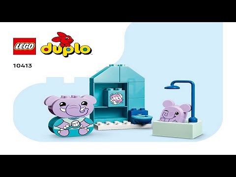 LEGO instructions - DUPLO - 10413 - Daily Routines Bath Time