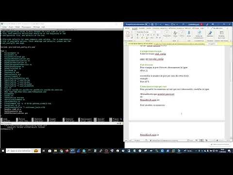 🔴SSH -1 : Comment installer et configurer une conexion SSH par mot de passe (linux/linux et windows)