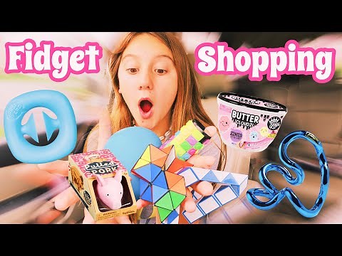 FIDGET SHOPPING AT 8 DIFFERENT STORES *JACKPOT*