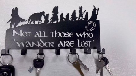 Amazon.com: HeavenlyKraft Decorative Metal Key Holder, Wall Mounted Key Hooks for Home : Home & Kitchen