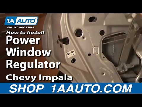How to Replace Window Regulator 00-05 Chevy Impala