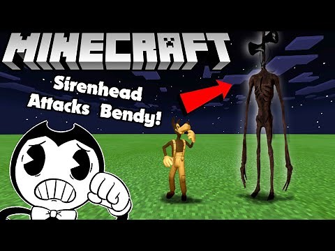 Bendy meets Siren Head! (BATIM Minecraft)