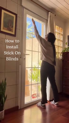 Easy Peel & Stick No-Drill Blinds