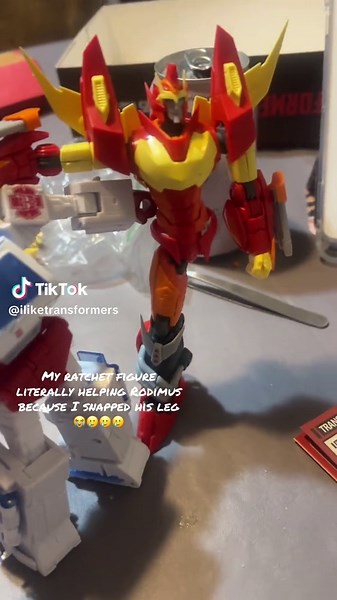 Rodimus Prime Crutches: A Transformer Misadventure