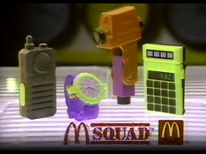 McDonald's Happy Meal Spy Gear Commercial from the 90s