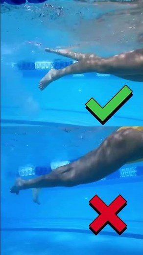 Keep your toes POINTED while swimming! #swimming #swim #swimtips #triathlon