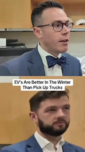 34K views · 183 reactions | EV’s are better driving cars in the winter time than pickup trucks because of their low center of gravity and weight. Do you agree or disagree? #ev #pickuptruck #truck #winter #cars | BenzsandBowties | Facebook