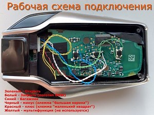 Установка BMW smart ключ TK800 Sunoo
