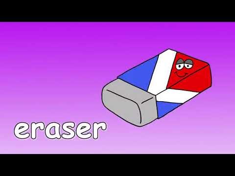 ✏️ STATIONERY FOR KIDS — LEARN SCHOOL SUPPLIES! 📚#anime #lesson #art