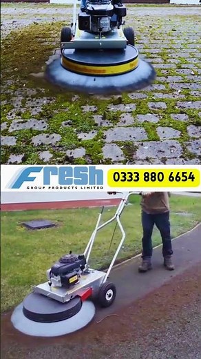 Block Paving Cleaning Machine – 💪Remove Moss & Weeds in Minutes