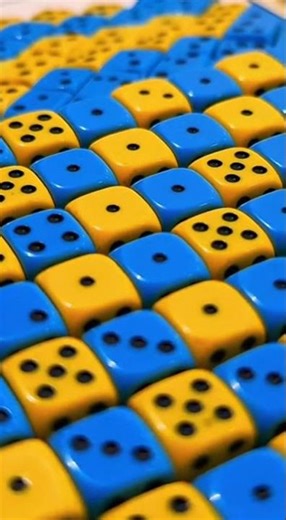 🎲 Rolling Dice Loop – Oddly Satisfying Watch the Perfect Roll #dice #satisfying #loop