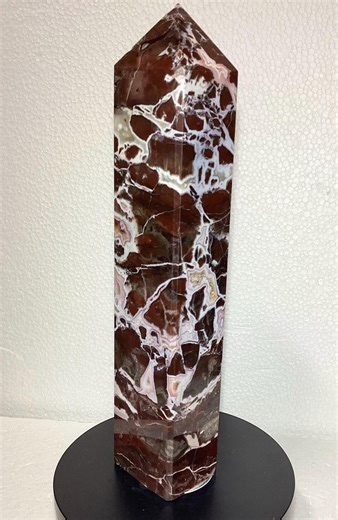 RED MONEY AGATE Crystal Tower: Polished, 8in X 1.75in, Premium Quality - Etsy Australia