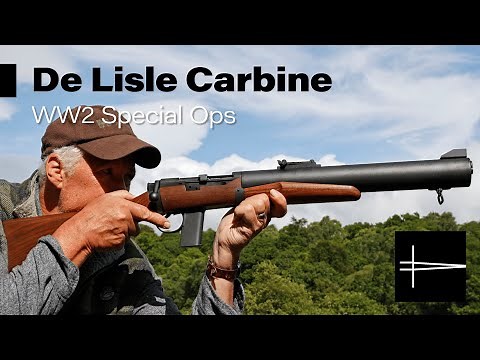 De Lisle Carbine WW2 Special Ops
