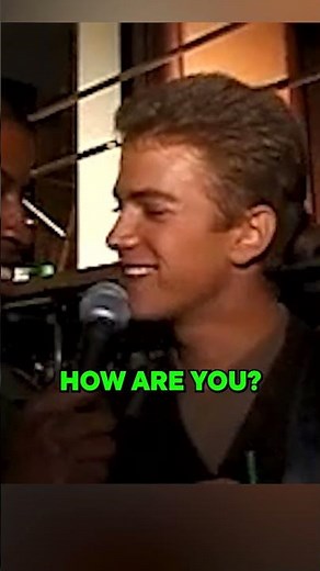 Hayden Christensen's FIRST Star Wars Interview On Set of The Prequels!