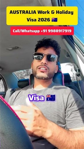 AUSTRALIA WORK & HOLIDAY VISA 2026 🇦🇺 #australiaworkingholiday #australiaworkvisa #australiavisa