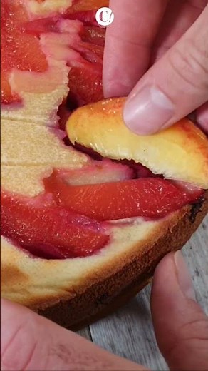 Clafoutis pêches - recette facile et rapide 😍🍑
