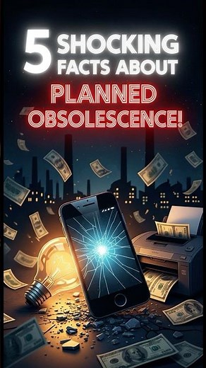 5 Shocking Facts About Planned Obsolescence! 🛠️⌛ (Is Your Tech Doomed on Purpose?)
