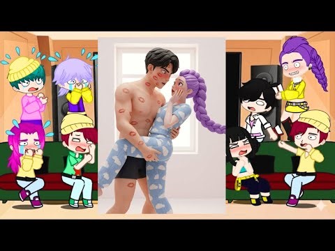 K-Pop Demon Hunters React to Funny TikToks & Memes | Huntrix + Saja Boys | Gacha | Part 13